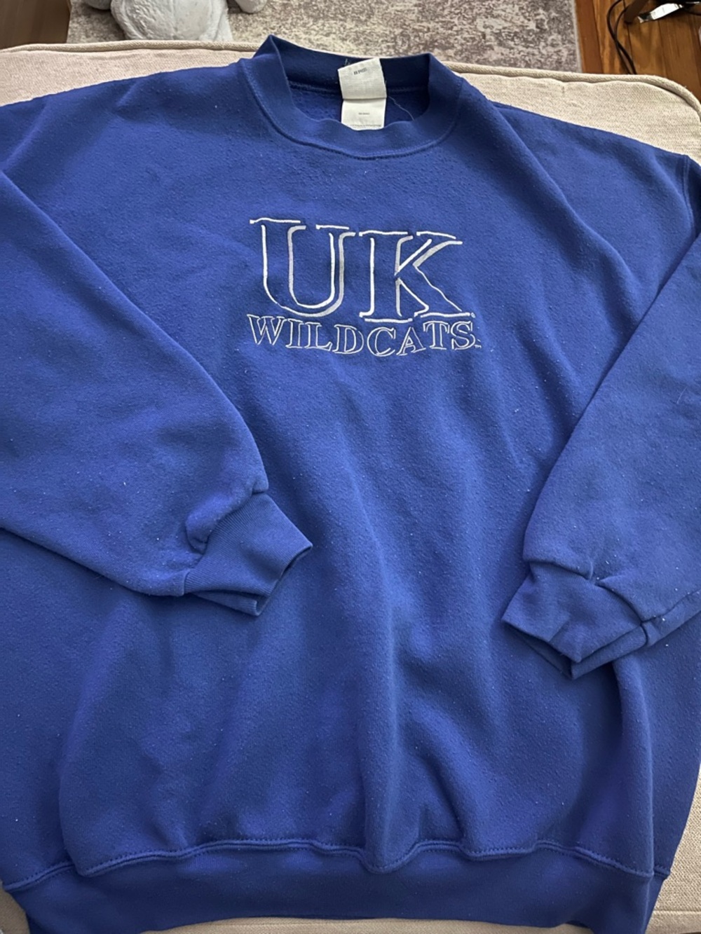 Vintage UK Wildcats Blue Crewneck Sweatshirt
